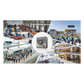 Video Intercom IP para Exterior / Cámara 4 Megapixel (1080p) / HDR e Iluminación IR / Altavoz 5W y Doble Micrófono con Reducción de Ruido / Panel Acero Inoxidable y Cuerpo Aluminio / IP66 e IK10 / PoE+ / 2 Líneas SIP