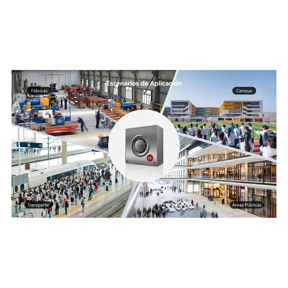 Video Intercom IP para Exterior / Cámara 4 Megapixel (1080p) / HDR e Iluminación IR / Altavoz 5W y Doble Micrófono con Reducción de Ruido / Panel Acero Inoxidable y Cuerpo Aluminio / IP66 e IK10 / PoE+ / 2 Líneas SIP