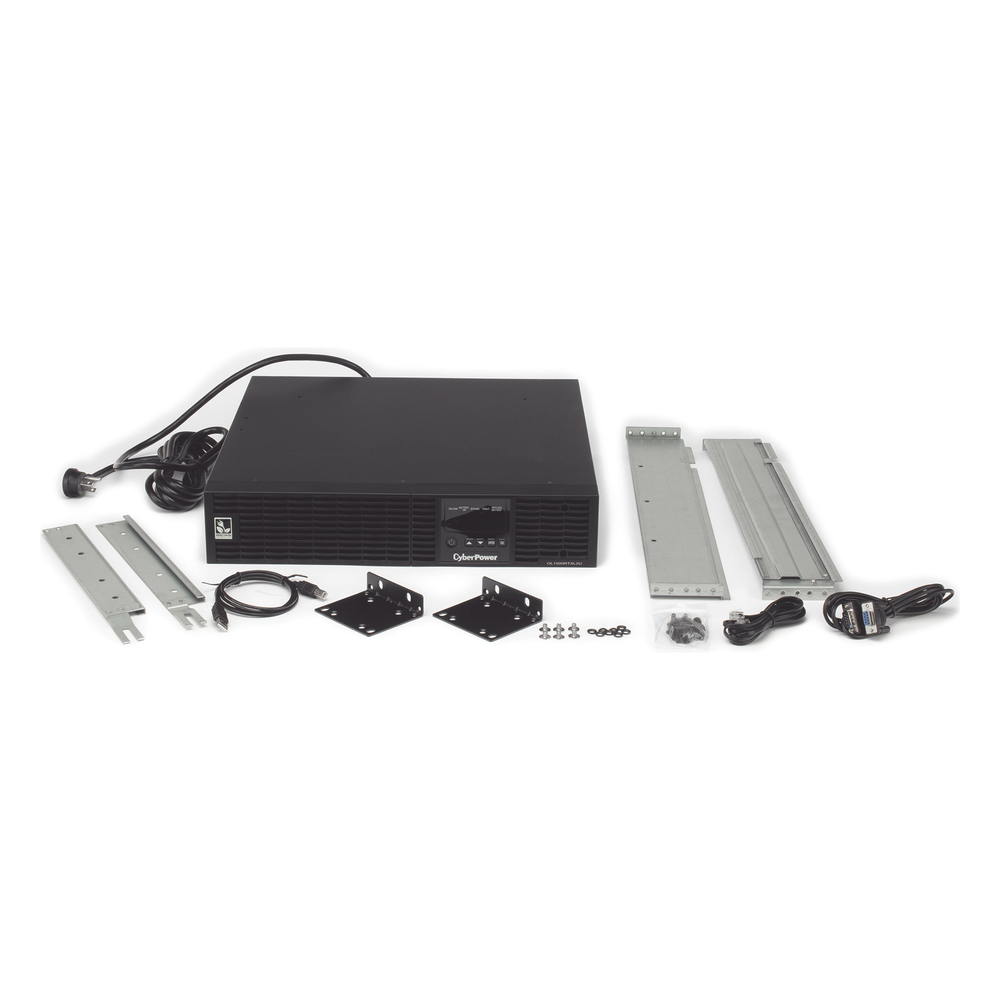 UPS de 1500 VA/1350 W, Online Doble Conversión, Entrada 120 Vca NEMA 5-15P, Onda Senoidal Pura, Rack o Torre de 2 UR, Con  8 Tomas NEMA 5-15R