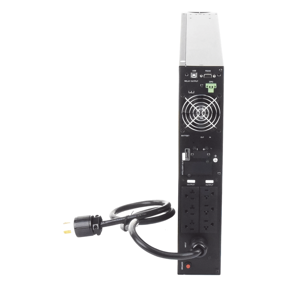 UPS Smart App Online S de 3000 VA/2700 W, Online Doble Conversión, Entrada 120 Vca NEMA L5-30P, Onda Senoidal Pura, Rack o Torre de 2 UR, Con 6 Tomas NEMA 5-20R