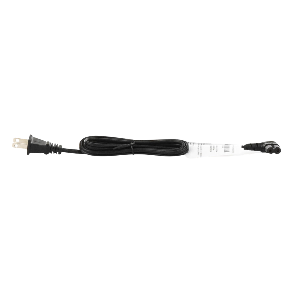 Cable de Alimentación Eléctrica para 120-240 Vca / 1 Metro (3.28 Pies) / 2 Clavijas Tipo Americano / Conector en Forma Tipo L