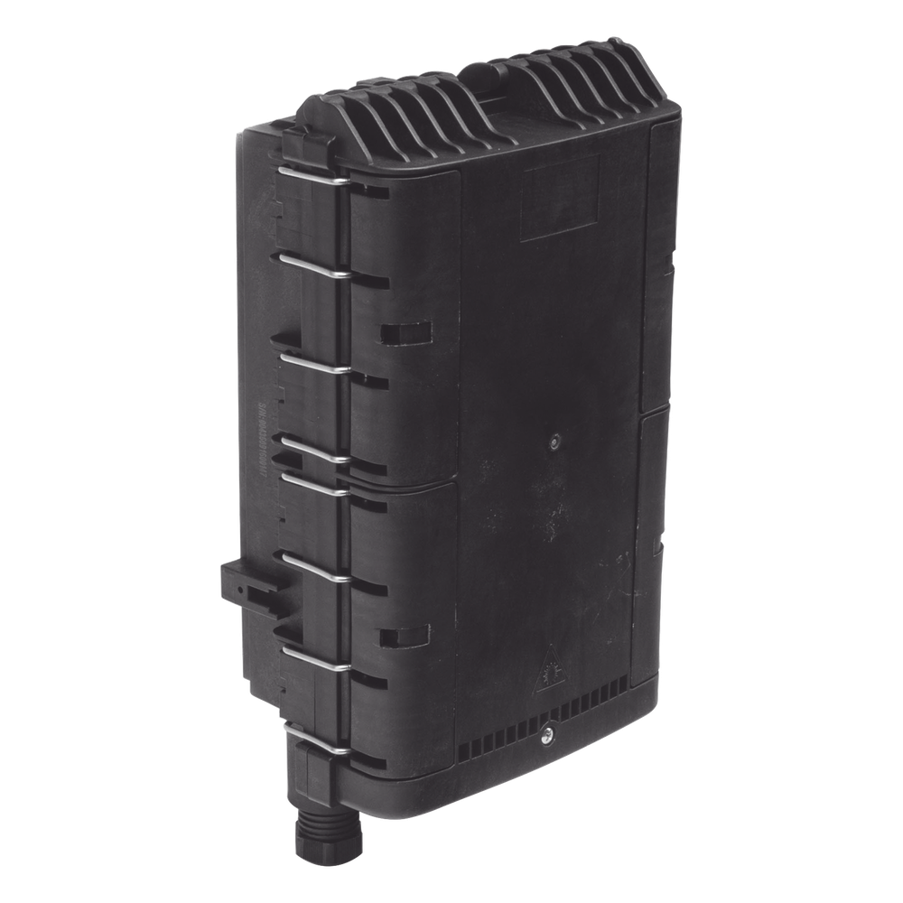 Caja de Distribución de Fibra Óptica para 48 Empalmes con 16 Acopladores SC/APC, Enterrado Directo, IP68