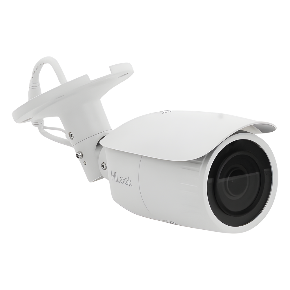 Bala IP 4 Megapixel / Lente Motorizado 2.8 - 12 mm / 30 mts IR EXIR / PoE / Exterior IP67 / WDR 120 dB / Micro SD / ONVIF