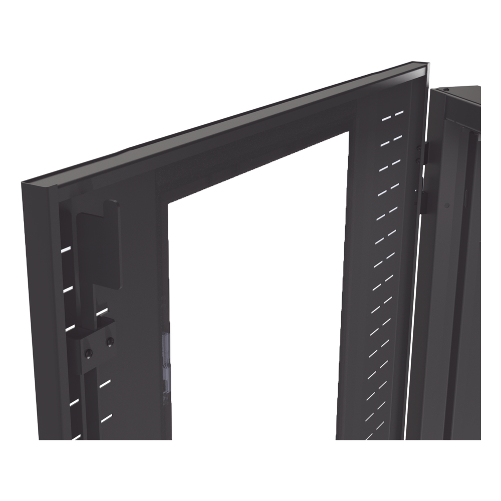 Gabinete para Telecomunicaciones Rack Estándar de 19", 42UR, 800 mm Ancho x 1000 mm Profundidad. Fabricado en Acero, Se envía el Gabinete Armado.
