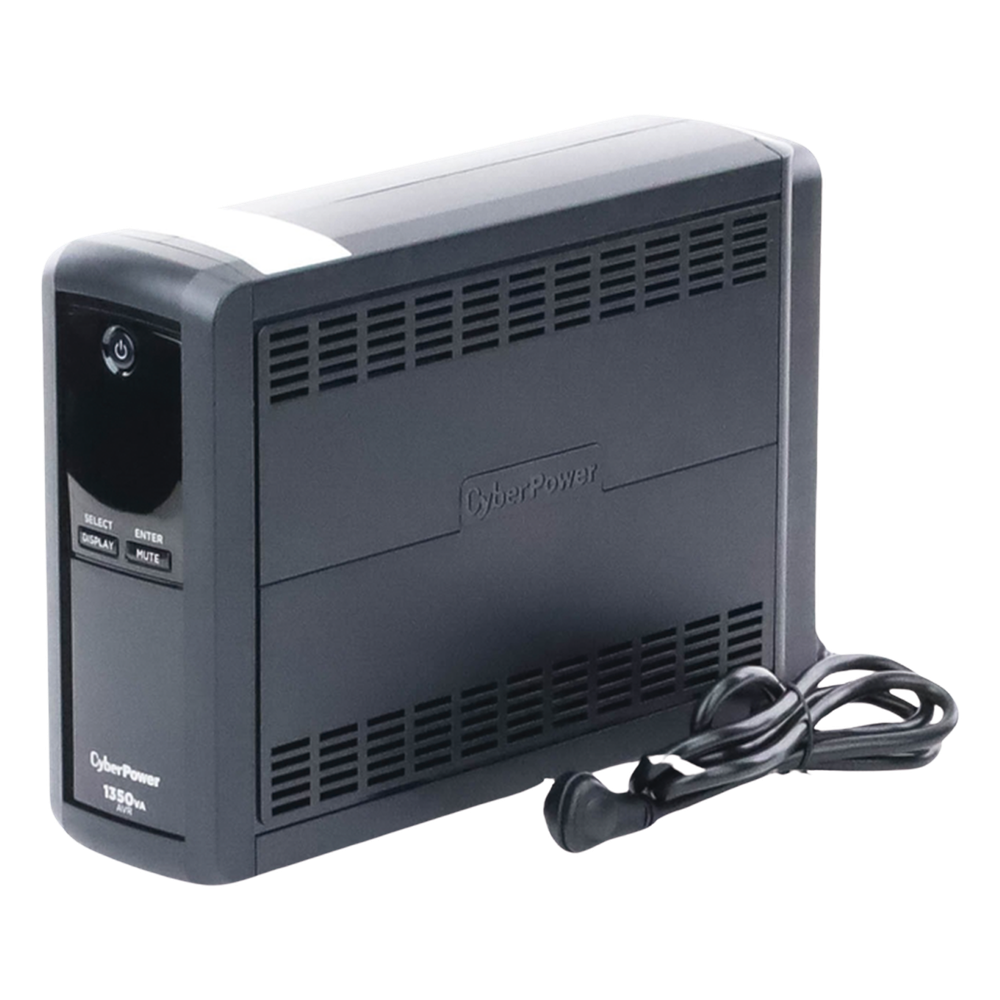 UPS de 1350 VA/815 W, Topología Línea Interactiva, Entrada 120 Vca NEMA 5-15P, Tipo Mini Torre, Con 10 Tomas NEMA 5-15R