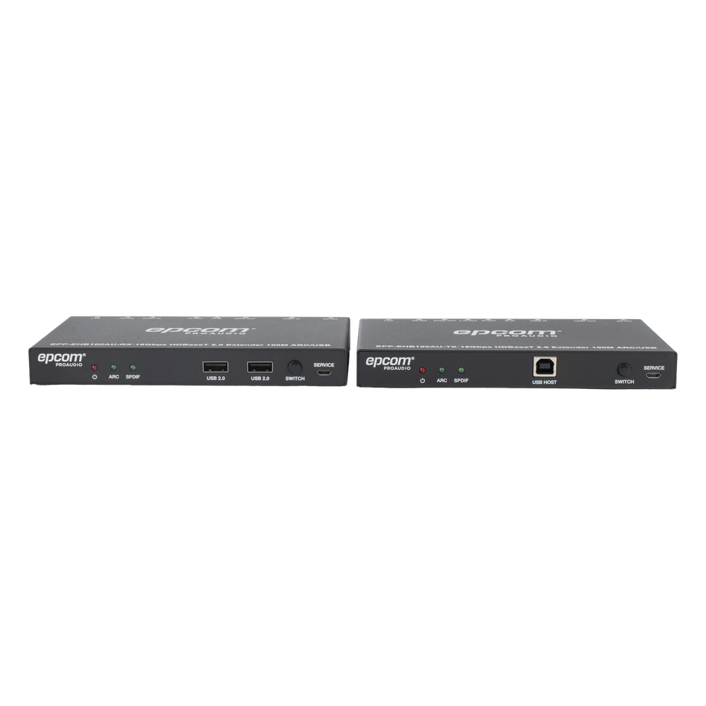 Kit Extensor HDMI | 4K2K@60HZ | HDR 4:4:4 | HDBaseT | 100M | Salida de Audio | HDCP 2.2 | IR Bidireccional | Admite la función USB KVM