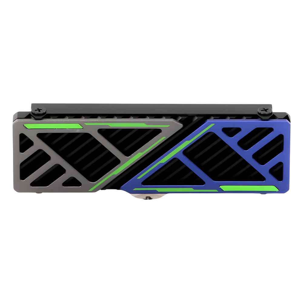 Disipador de Calor para SSD M.2 2280 / Aleación de Aluminio / Reducción ≤25°C / Compatible PC Escritorio y PS5 / 73 x 22 x 9 mm