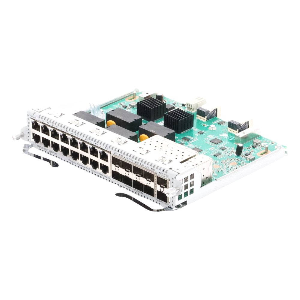 Tarjeta de Red con 16 puertos RJ45 1Gb, 8 puertos SFP 1Gb y 2 puertos SFP+ 10Gb para Chasis RG-NBS6002