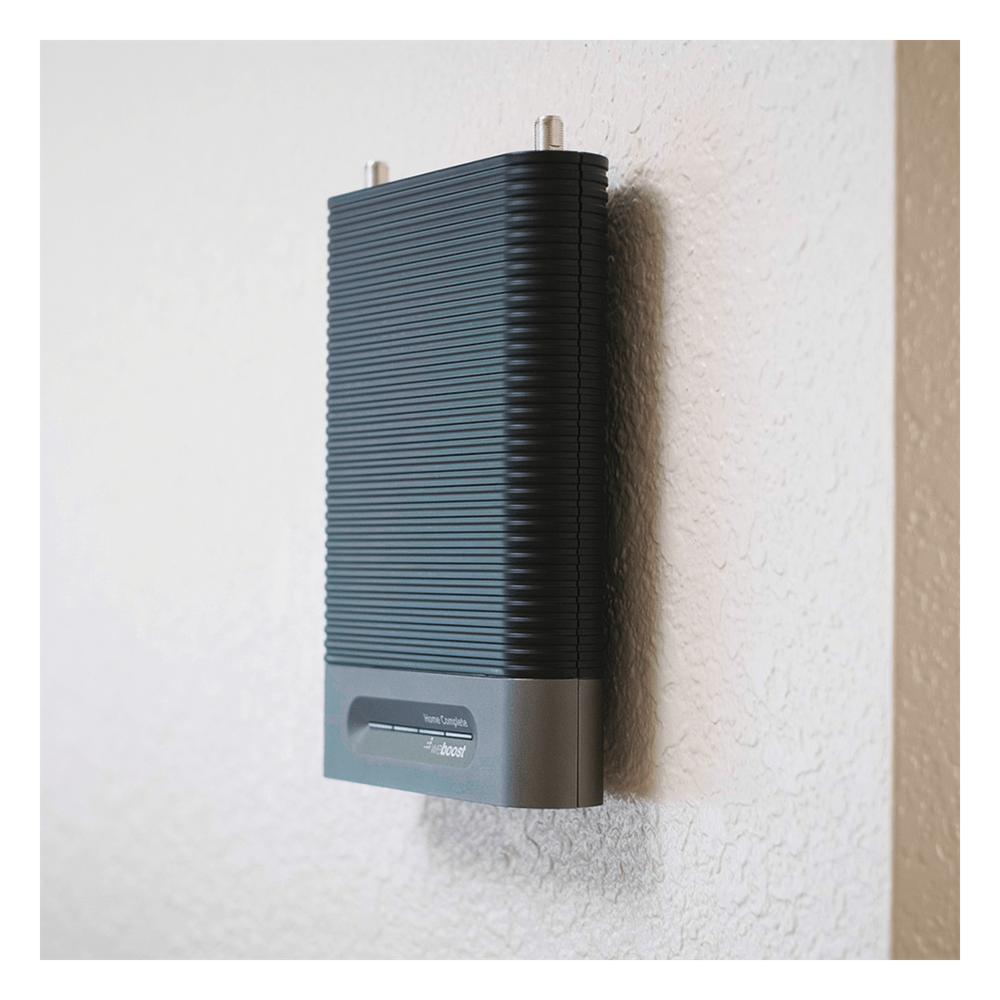 KIT Amplificador de Señal Celular, HOME COMPLETE | Mejora la Señal Celular de todos los Operadores | Cubre áreas en interior de hasta 1200 m² con 4 antenas