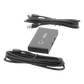 Conmutador USB para Compartir 4 Puertos USB 3.0 a 2 PC Ìs | Cambio Mediante Botón | Incluye Dos Cables USB de 1.5 m | ABS | Permite que 2 Usuarios Compartan 4 Dispositivos Periféricos USB3.0, como una impresora, un escáner, etc.