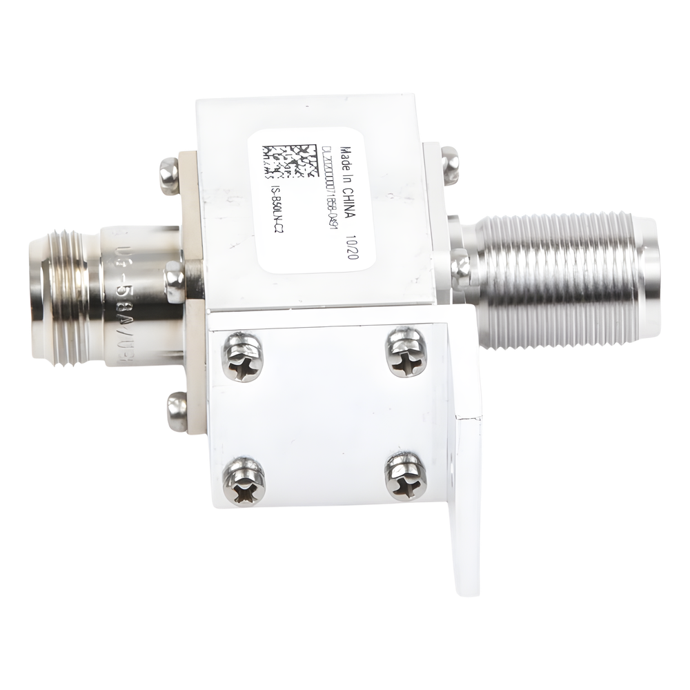 Protector Coaxial RF / 125-1000 MHz / 50 Ω / Conectores N Hembra / Bloqueo DC / 40 kA