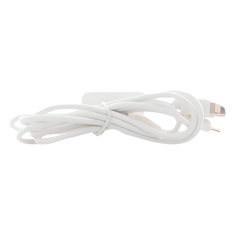 Cargador de pared USB de 5 Vcc 2A / Multi-puertos / USB-C / Micro USB / Tipo C / Lightning (iPhone) / Extensión de cable 1.2 metros
