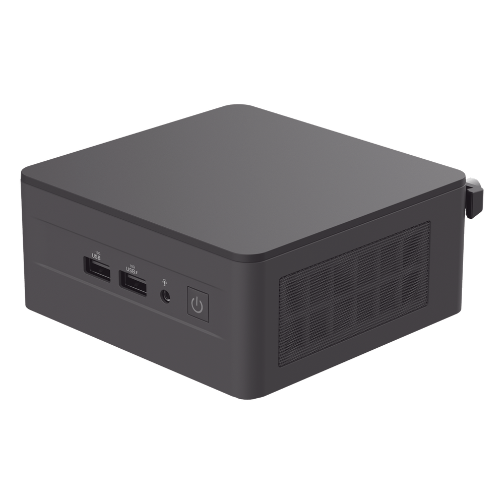 Mini PC NUC Barebone / Core i5 -1340P / WiFi 6E y 2.5 GbE / Bluetooth / No incluye Memoria RAM, SSD y S.O. /  Incluye Fuente