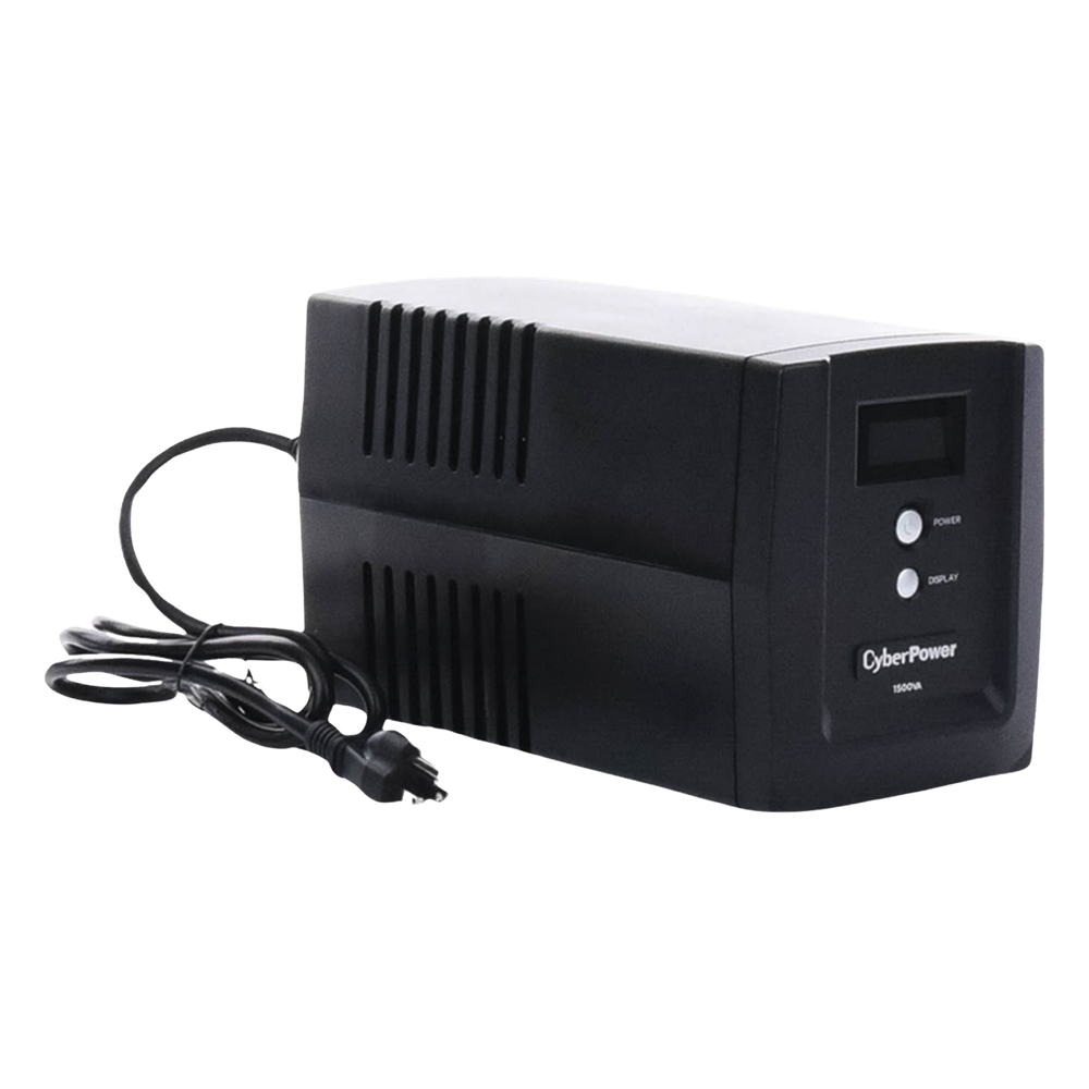 UPS de 1500 VA/900 W, Topología Línea Interactiva, Entrada 120 Vca NEMA 5-15P, y 8 Salidas NEMA 5-15R, Con Regulador de Voltaje (AVR)
