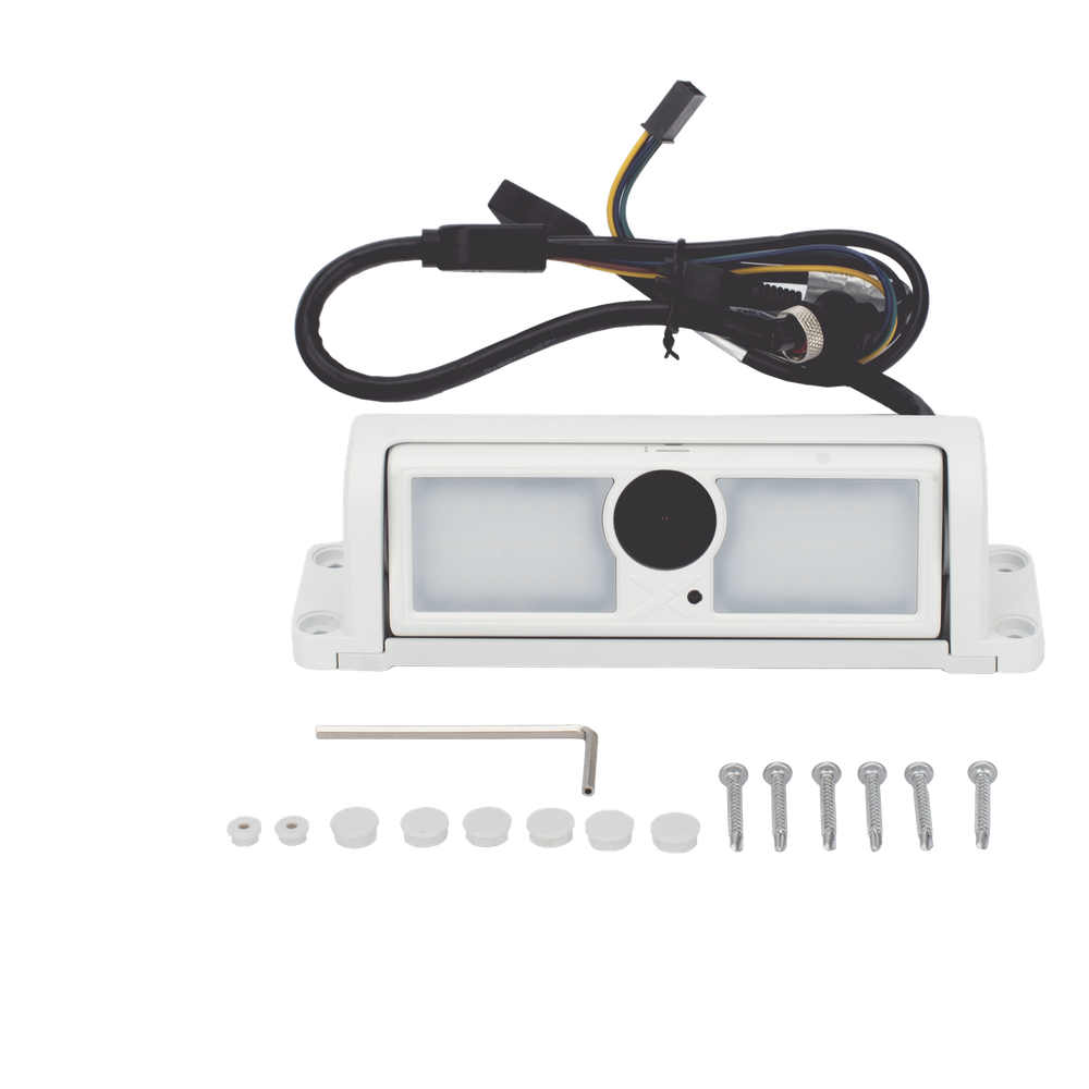 Cámara de Conteo de Pasajeros XMRP3DV3 2 Megapixel / Sensor CMOS 1/2.8" / Lente M12 2.7 mm / Ángulo de Visión 120° / WDR 80 dB / Triple Método de Instalación / Conteo Inteligente de Personas / H.265+ / Rango Tem