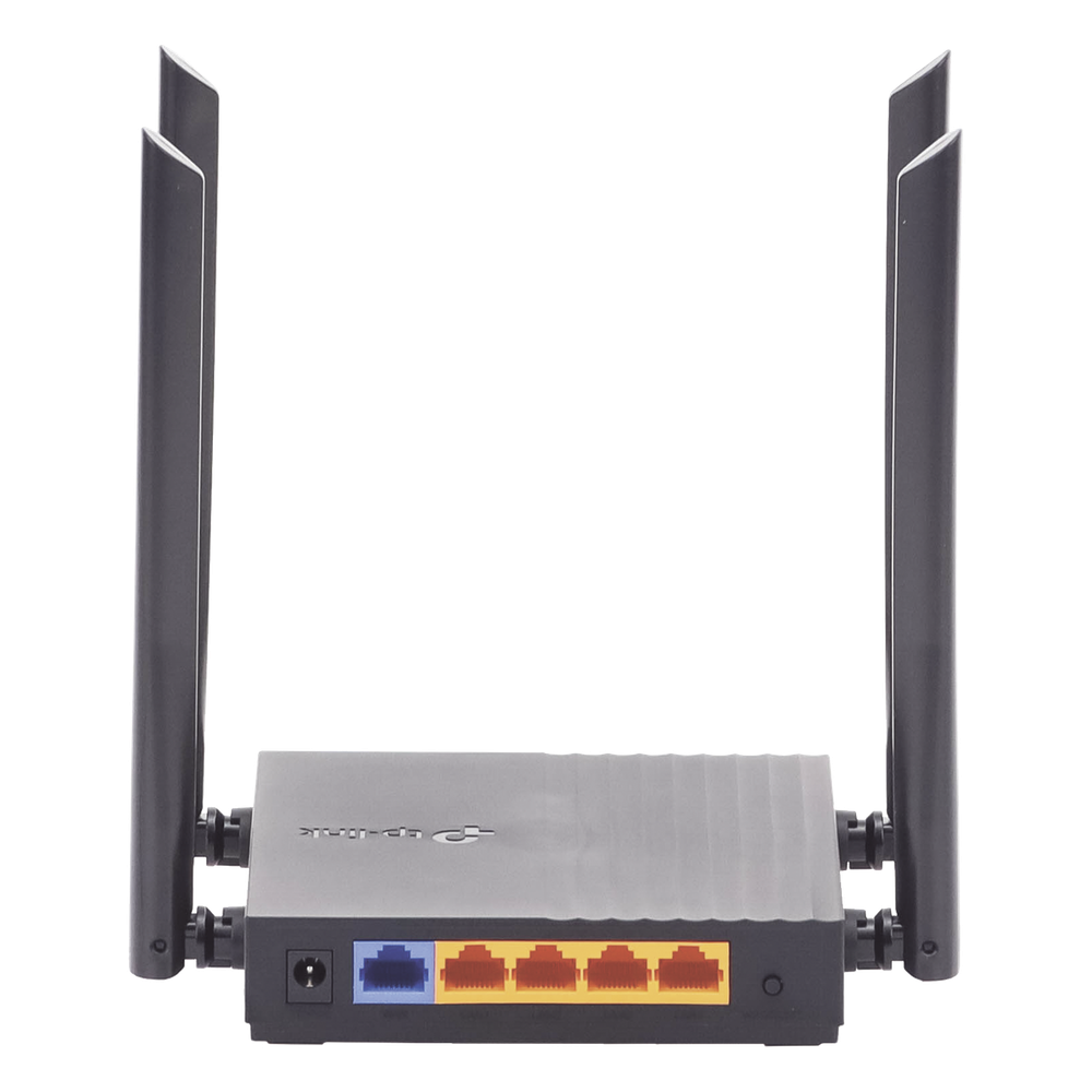 Router Inalámbrico AC 1200 / Doble Banda MU-MIMO / 1 puerto WAN 10/100/1000 Mbps / 4 puertos LAN 10/100/1000 Mbps / Compatible con EasyMesh / Administración Web o App Tether