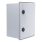 Gabinete de Poliéster IP65 Uso en Intemperie (300 x 400 x 200 mm) con Placa Trasera Interior de Plástico (Incluye Chapa y Llave).