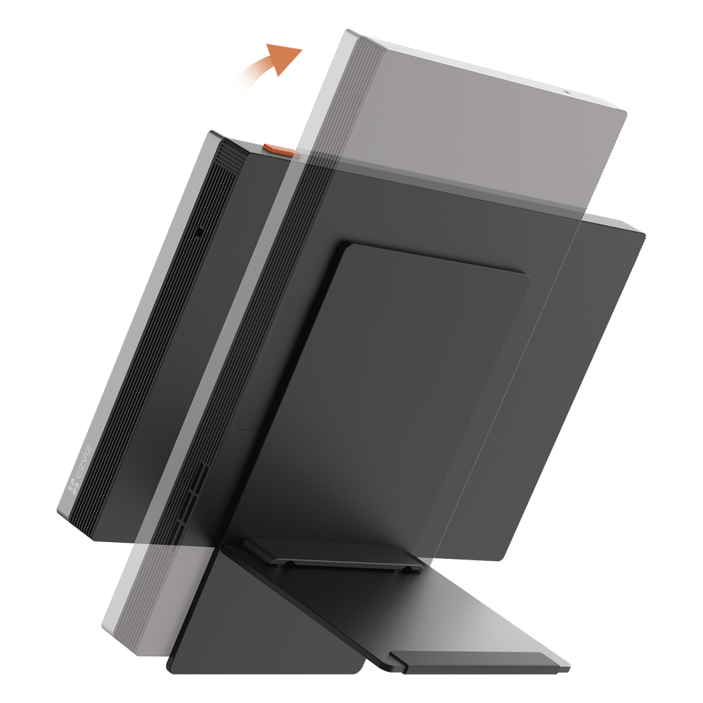 Pantalla Inalámbrica / Con Batería Recargable 4600mAh / Wi-Fi / Ideal Para Escritorio o Pared  / Vista en Vivo de Cámaras EZVIZ / Compatible con Videoportero CS-HP7  para ver Cámara y Apertura Remota  / Audio de Dos Vías