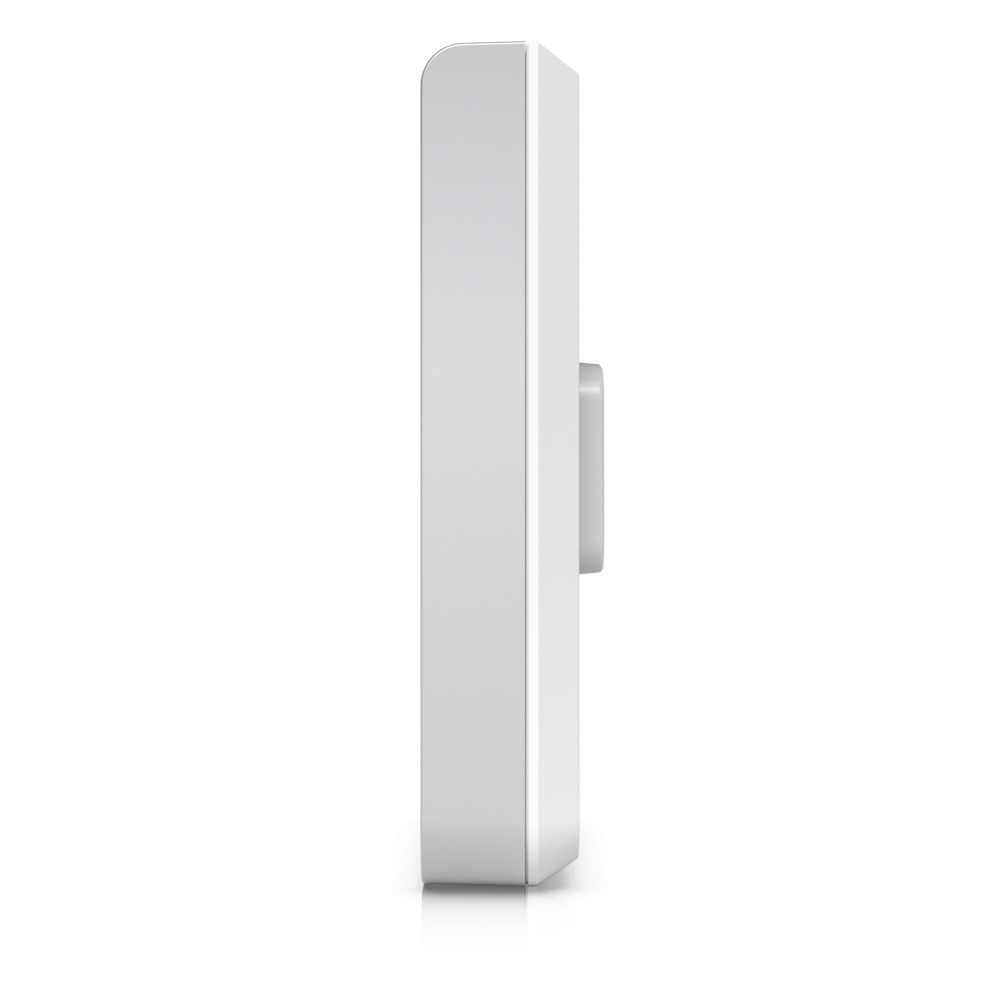 Access Point UniFi U6 In Wall/Montaje p/pared, WIFI 6 2.4 Y 5 Ghz, hasta 5.3 Gbps, 1 pto PoE In, 4 ptos secundarios (1 PoE Out)