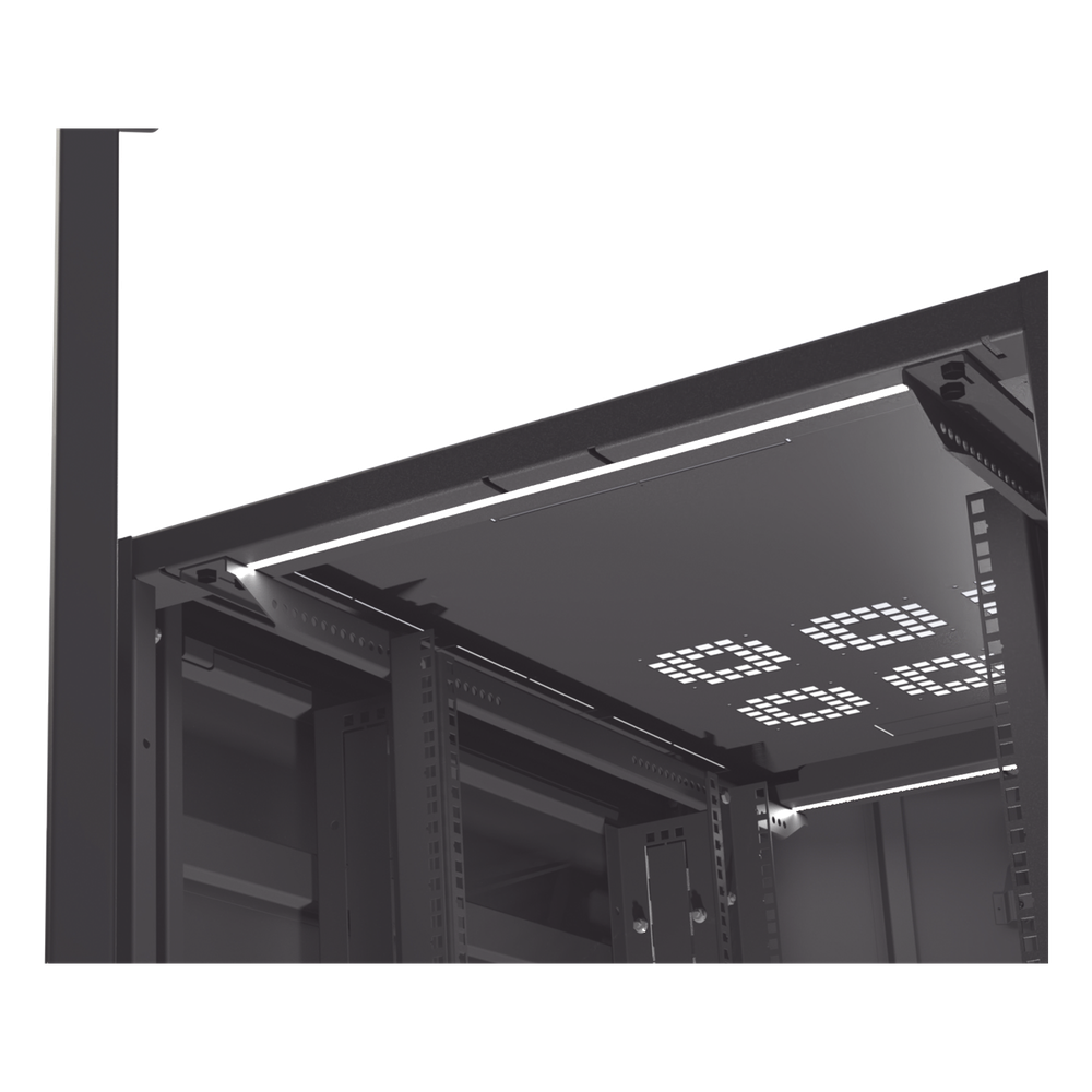 Gabinete para Telecomunicaciones Rack Estándar de 19", 42UR, 800 mm Ancho x 1000 mm Profundidad. Fabricado en Acero, Se envía el Gabinete Armado.