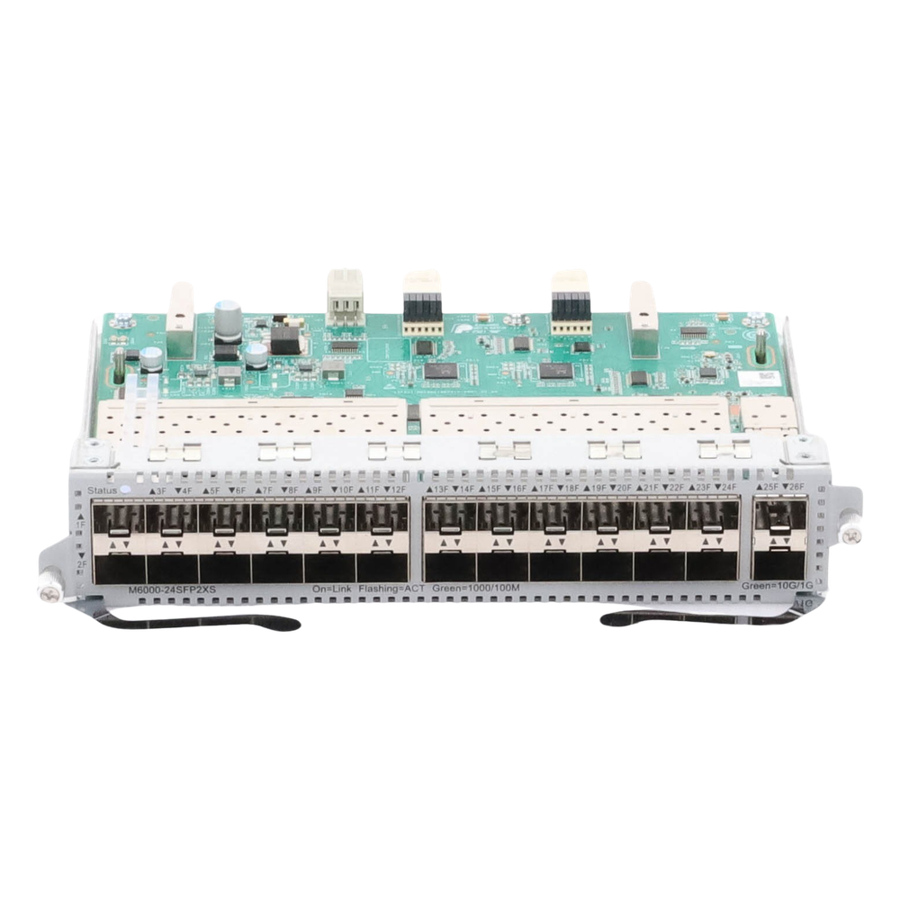 Tarjeta switch 24 puertos SFP y 2 SFP+ para RG-NBS6002