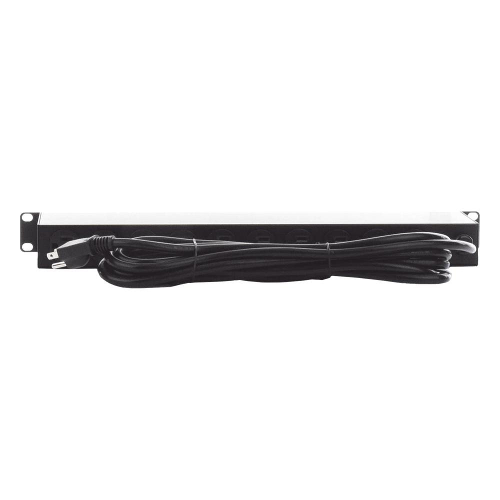 PDU Básico Para Distribución de Energía, Con 10 Tomas NEMA 5-15R Traseras, 1UR, 15 Amp, 120 Vca
