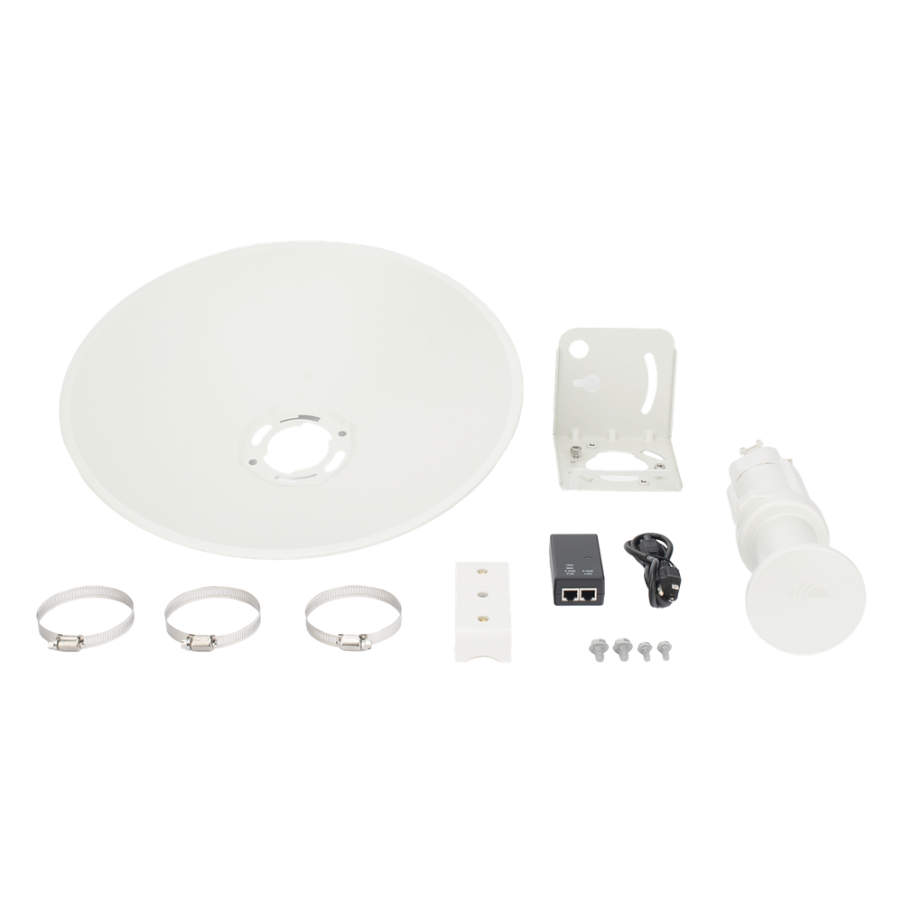 Cambium Networks ePMP Force 4625 SM | Más Eficiente en Ambientes Ruidosos | Ideal para distancias de hasta 15 km | 1 Gbps | Banda 6 GHz (5.9 – 7.1 GHz) | Antena de Plato 25 dBi integrada