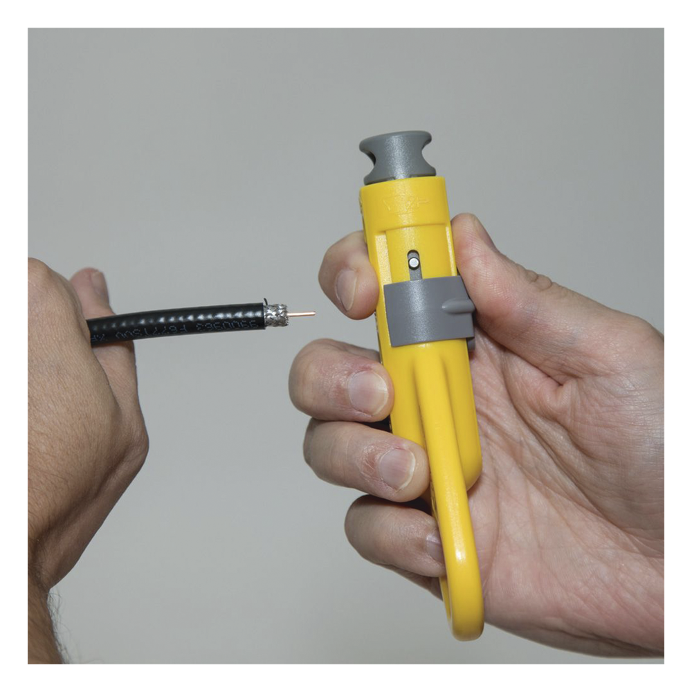Pelacables Radial de Cables Coaxiales.