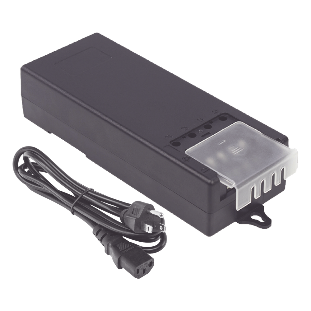 Fuente de Poder de 12 Vcc @ 5A / 4 Cámaras / FILTRO DE RUIDO ESPECIAL PARA CAMARAS 4K / Fusible Reseteable Inter Construido PTC / Protección Contra Sobre-Tensiones y Contra Cortocircuito / Recomendado para cámaras 4K.