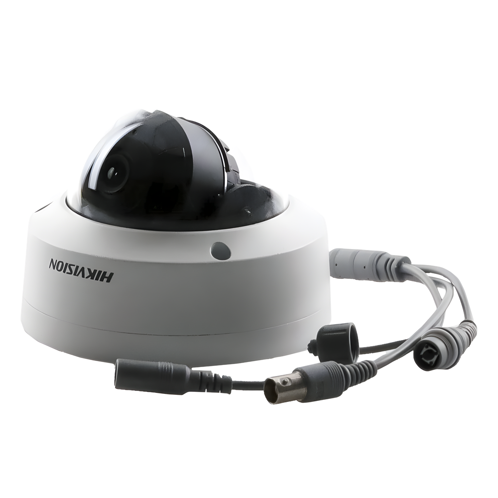 Domo TURBOHD 4K (8 Megapixel) / Gran Angular 102º / Lente 2.8 mm / Exterior IP67 / IK10 / IR EXIR 30 metros / TVI-AHD-CVI-CVBS / dWDR