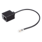 Cable Adaptador para Diademas Modelo HT301, HT302 para Compatibilidad con Teléfonos Grandstream, Yealink