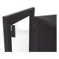 Gabinete Profesional para Telecomunicaciones de 45UR, 1200 mm Profundidad, Incluye 2 Organizadores Verticales de 45 Unidades de Rack, Se envía el Gabinete Armado.