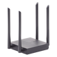Router Inalámbrico AC 1200 / Doble Banda MU-MIMO / 1 puerto WAN 10/100/1000 Mbps / 4 puertos LAN 10/100/1000 Mbps / Compatible con EasyMesh / Administración Web o App Tether