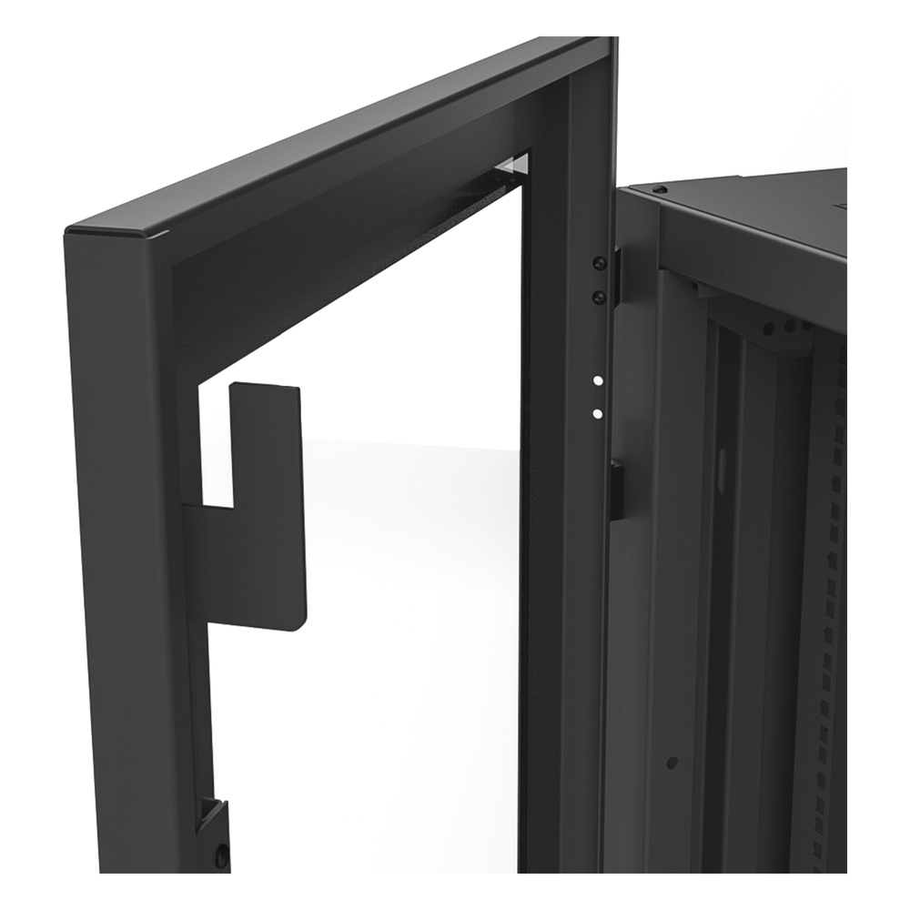 Gabinete para Telecomunicaciones Rack Estándar de 19", 42UR, 600 mm Ancho x 600 mm Profundidad. Fabricado en Acero, Se envía el Gabinete Armado.